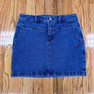 Tommy Hilfiger Dark Blue Denim Mini Skirt Girl’s Size 14